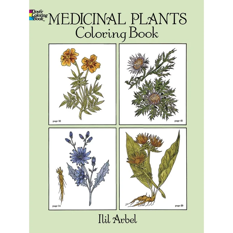 Medicinal Plants Coloring Book (Dover Nature Coloring Book)