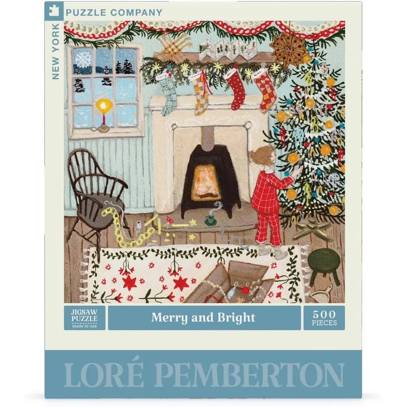 Merry and Bright – Lor Pemberton 500 Piece Puzzle