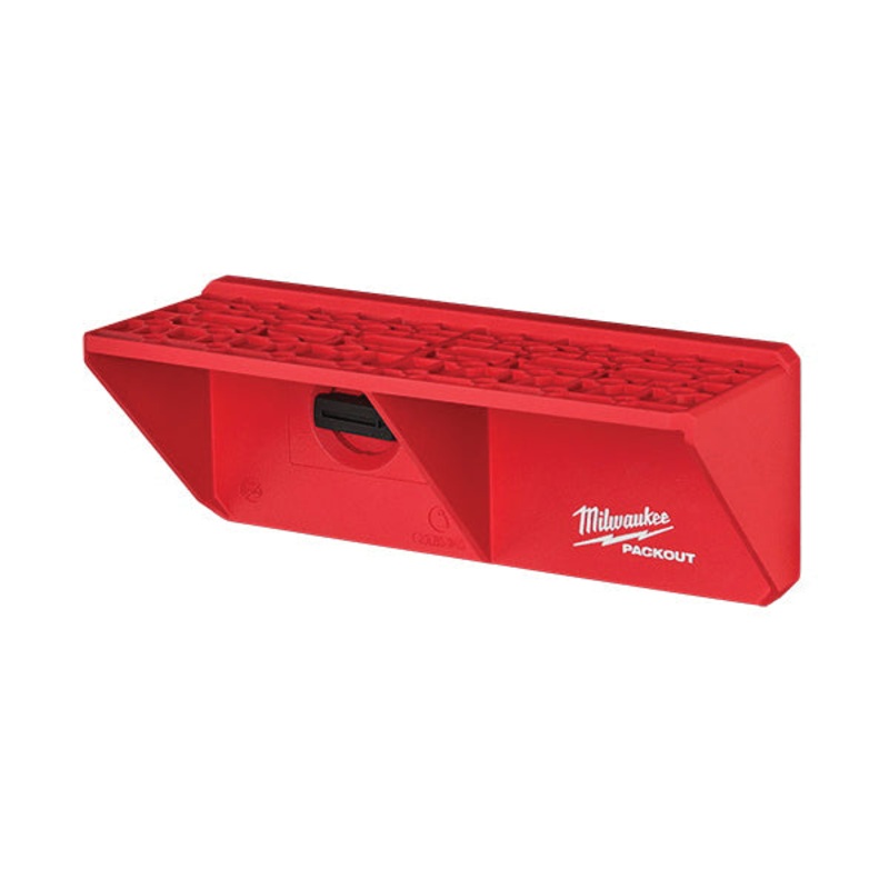 Milwaukee PACKOUT 48-22-8341 Screwdriver Rack, 20 lb Tool, 4-3/4 in L, 9.4 in W, 3-1/2 in H