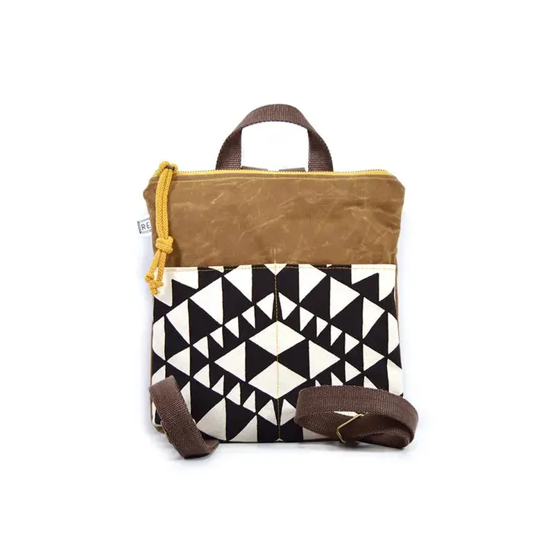 Mini Backpack – Bowtie // Geometric Backpack