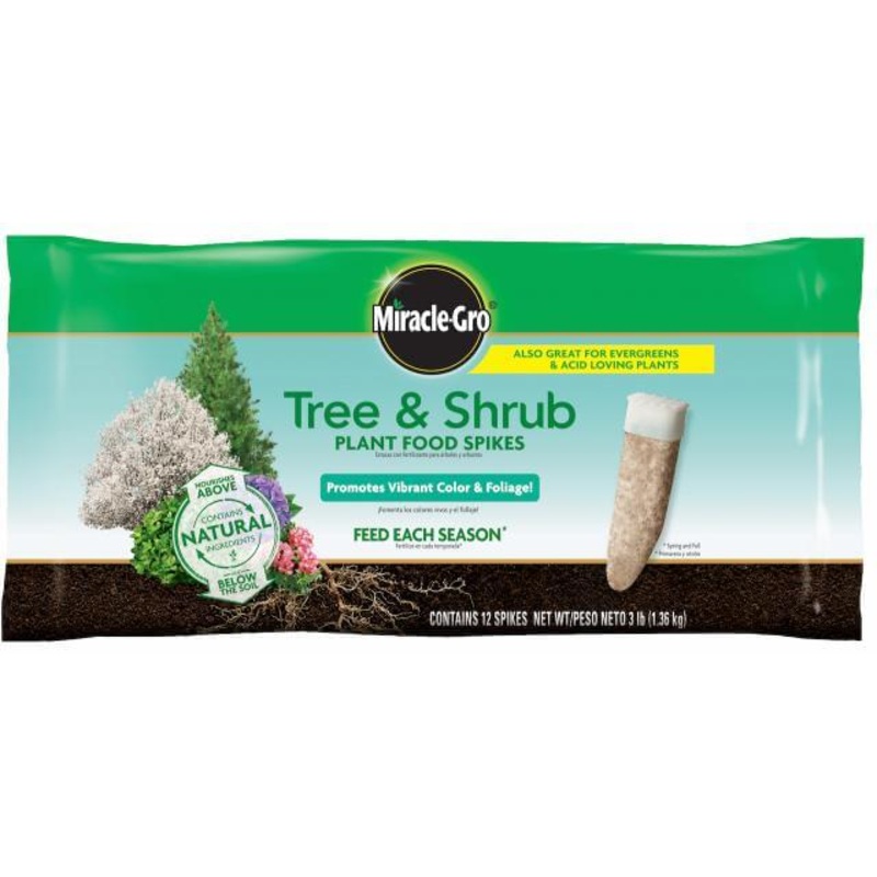 Miracle-Gro Tree & Shrub Plant Food Spikes (3 lbs)