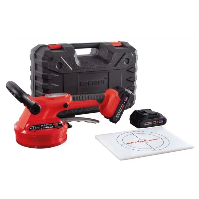 Montolit BATTILONE 20V Vibration Tile Beater & Suction Cup