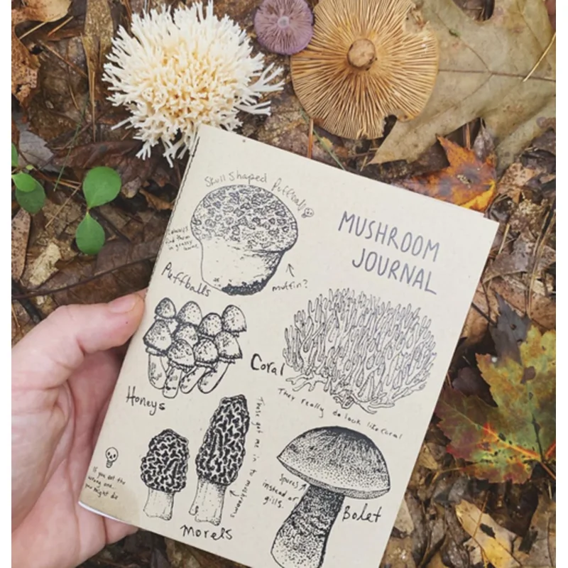 Mushroom Foraging Journal Log