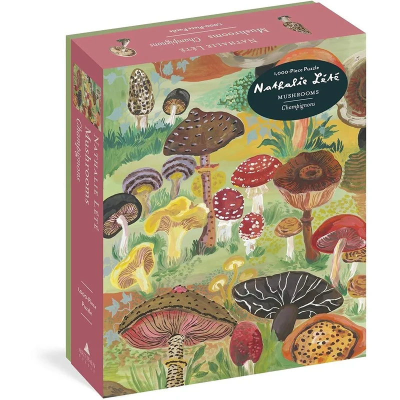 Nathalie Lt Mushrooms 1,000-Piece Puzzle