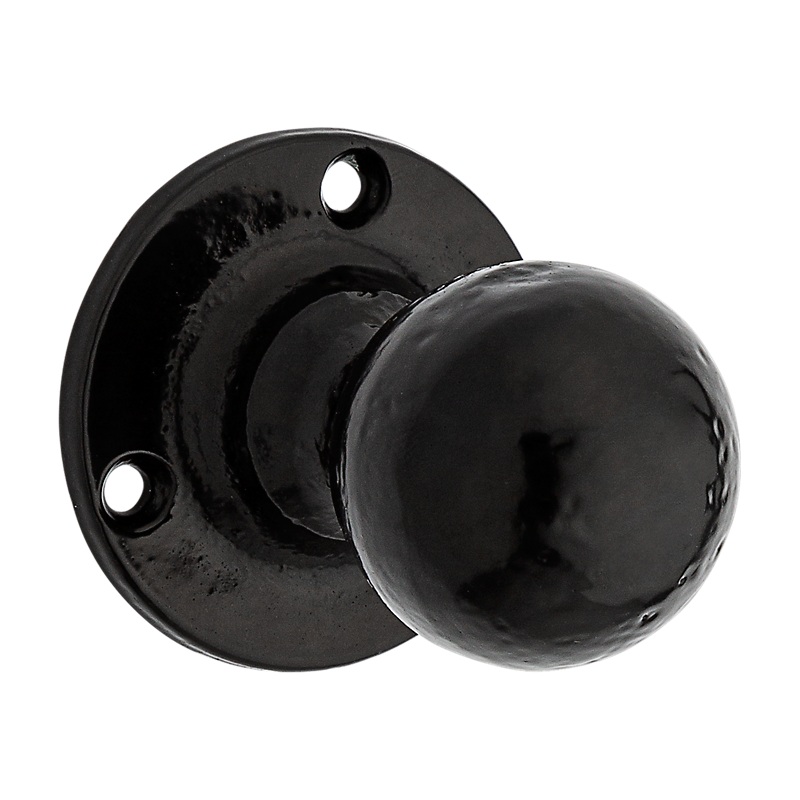 National Hardware Decorative Knob Pull 2.87, Black