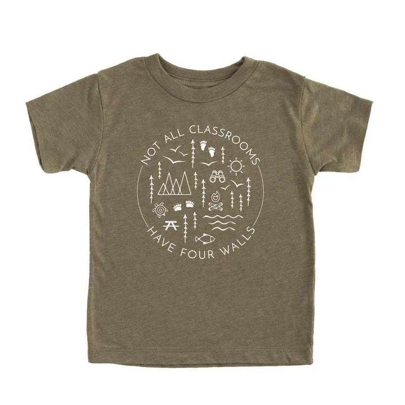Not All Classrooms Have Four Walls Kids Tee