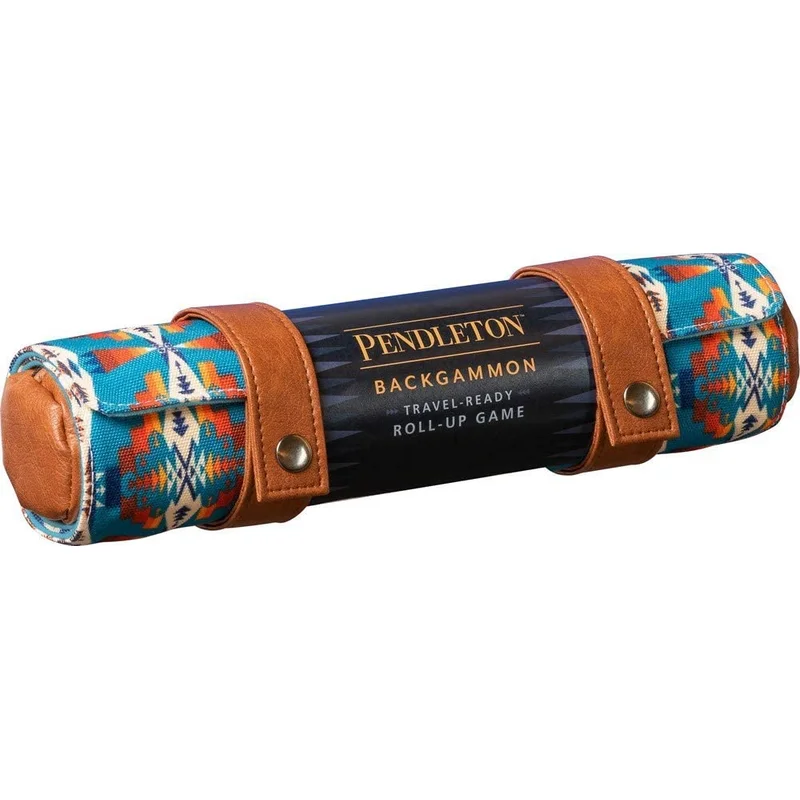 Pendleton Backgammon: Travel-Ready Roll-Up Game