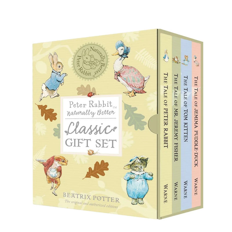 Peter Rabbit Naturally Better Classic Gift Set by Beatrix Potter