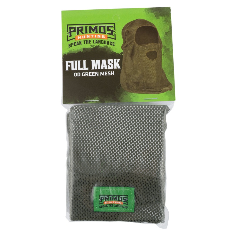 Primos PS6663 Mesh Full Mask OD Green Full Face Mask OSFA