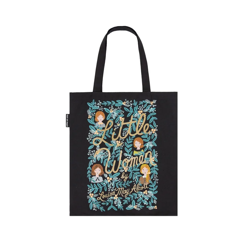 Puffin in Bloom: Little Women Tote Bag
