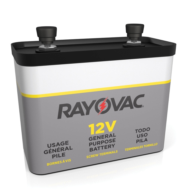 RAYOVAC 926C General Purpose Battery, Carbon Zinc, 926, 12 V Nominal