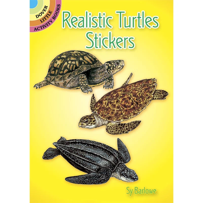 Realistic Turtles Stickers (Dover Little Activity Books: Sea Life)