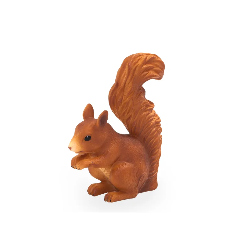 Red Squirrel Standing Figurine