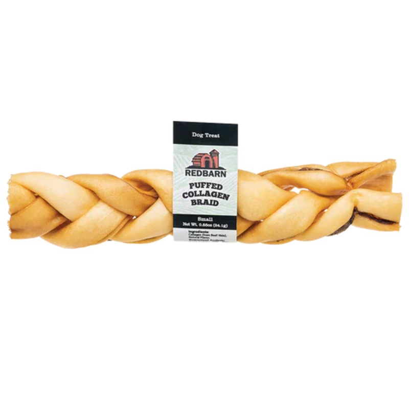 Redbarn Pet Products Puffed Collagen Braid