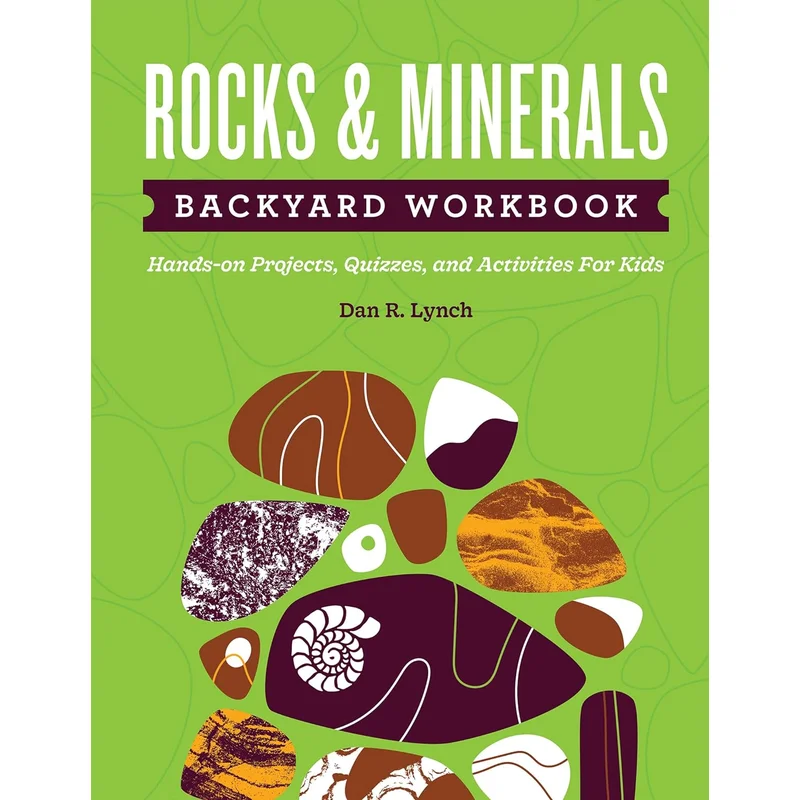 Rocks and Minerals Backyard Workbook: Hands-on Projects, Quizzes, and Activities For Kids by Dan r. Lynch