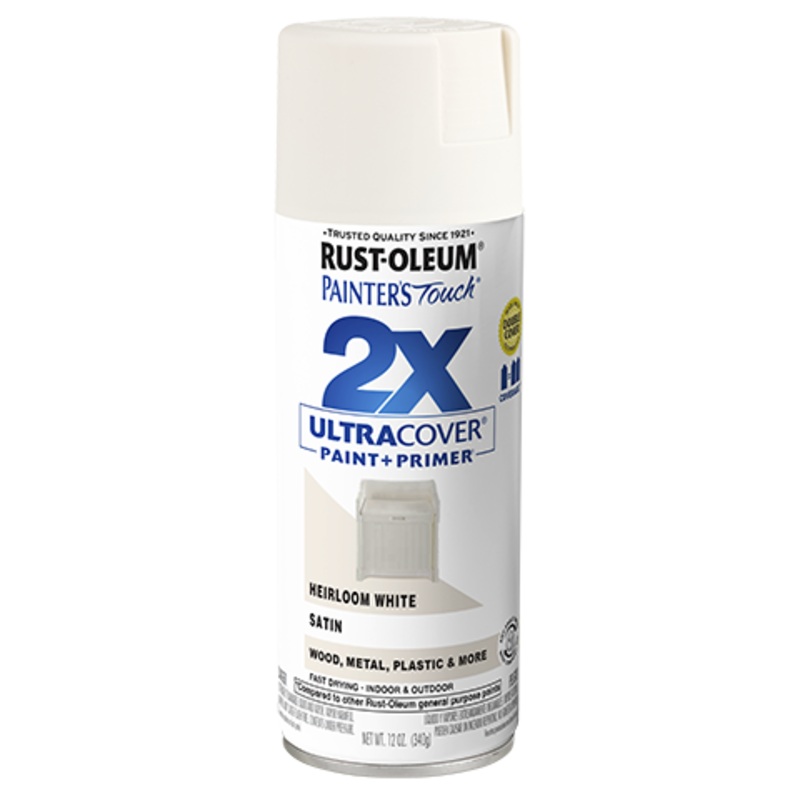Rust-Oleum Painter’s Touch 2X Ultra Cover Satin Spray Paint