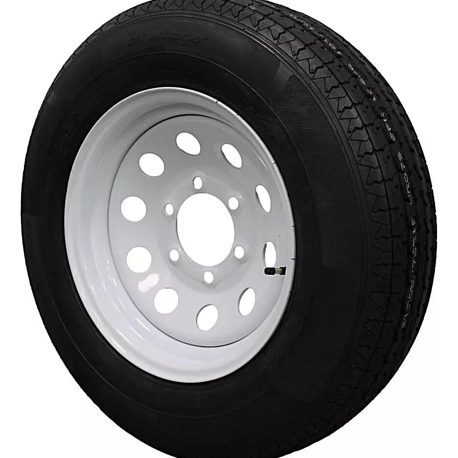 (Single Assembly) Antego Tire and Wheel205/75R15 Highway Terrain Assembly – Optimized for High Load Performance, 15.0-Inch Rim, Load 107.0, Speed M | A15604520116108ST20575R15