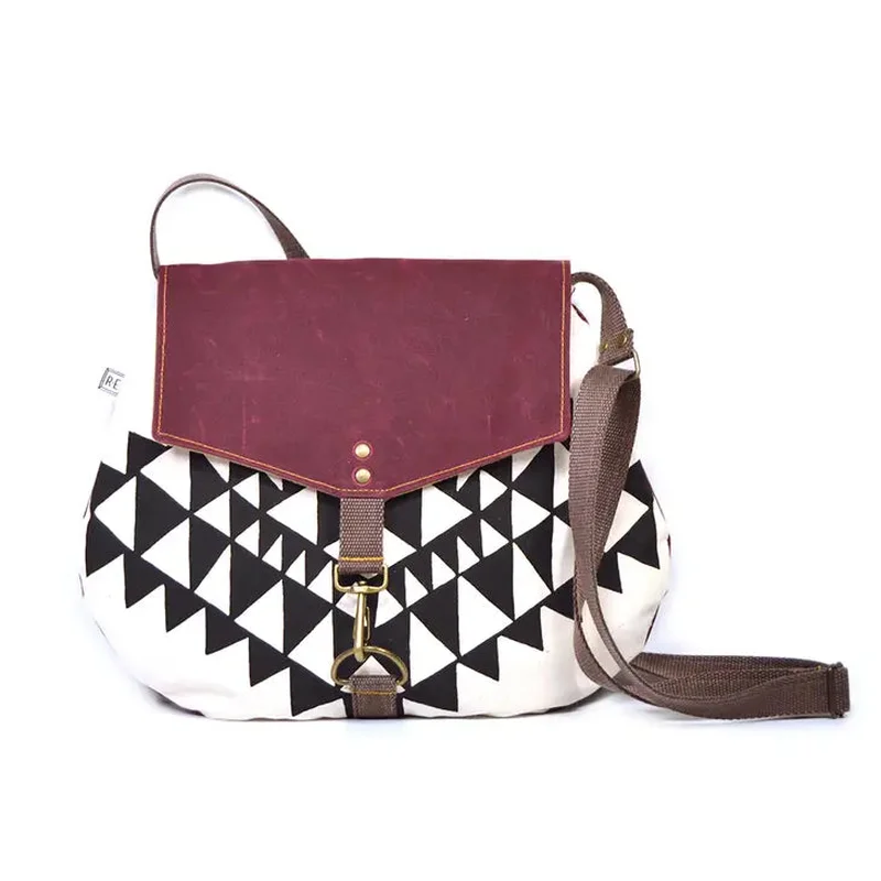 Satchel – Bowtie // Vegan Crossbody Bag – Orchid