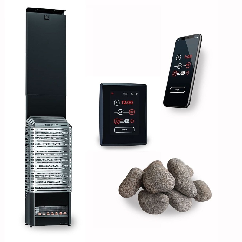 Saunum Air 10 Sauna Heater Package - Air Series, 9.6kW Sauna Heater Package