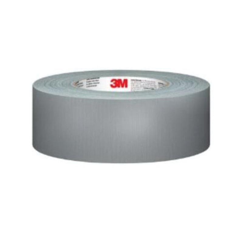 Scotch 051131-98009 Duct Tape, 1.88 in W, 60 yd L, Gray, Rubber Adhesive