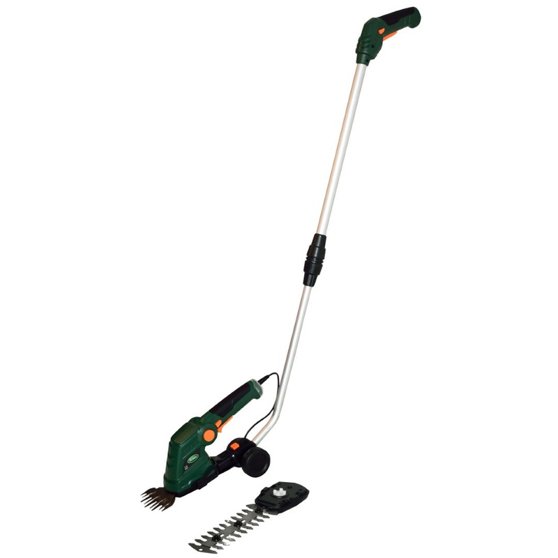 Scotts 6.5 Hedge Blade / 4 Shear 7.2V 2Ah Lithium Shrub Sheer with Pole