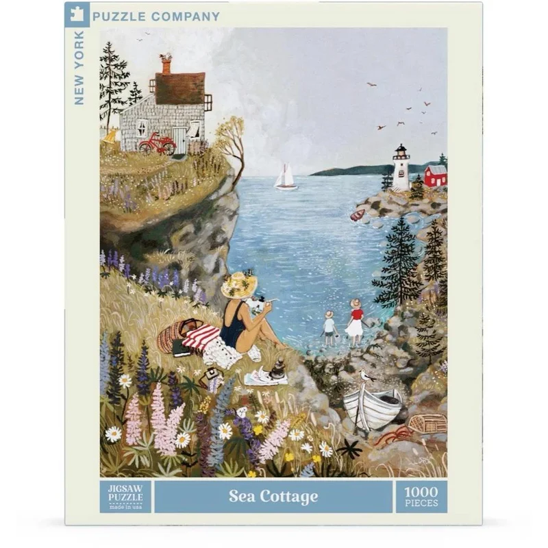 Sea Cottage – Lor Pemberton 1000 Piece Puzzle