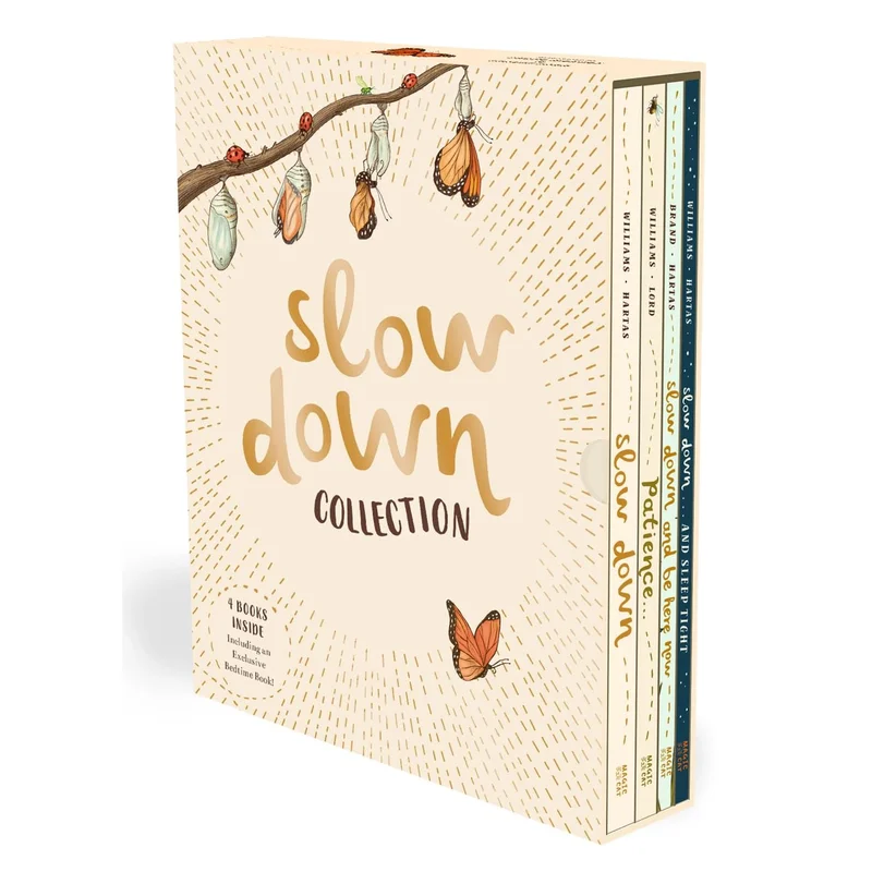 Slow Down Collection: The Slow Down 4-Book Gift Set: Family Mindfulness Books to Share by Rachel Williams, Laura Brand