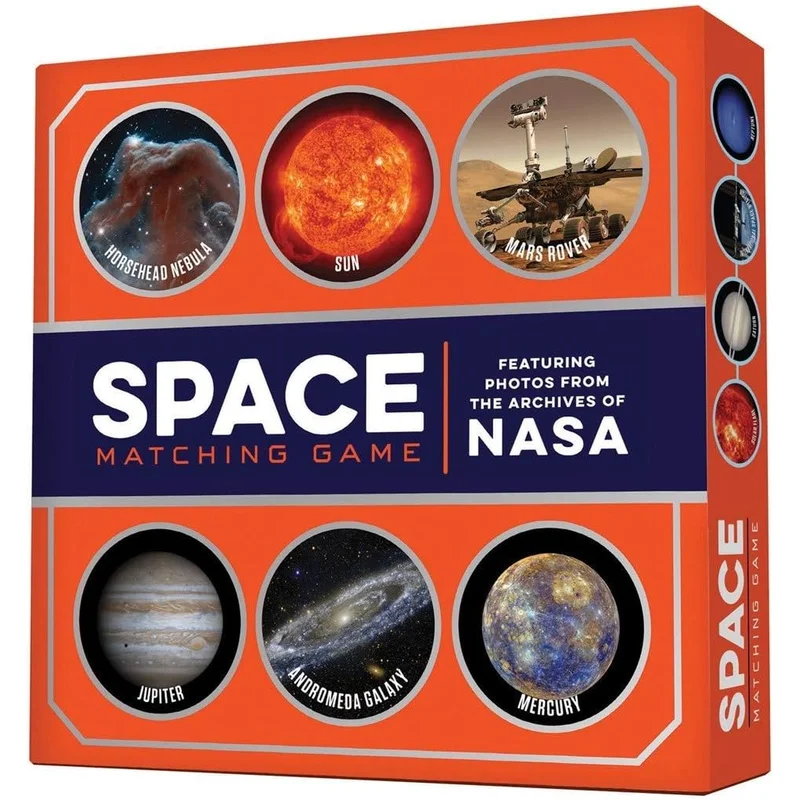 Space Matching Game: Featuring Photos from the Archives of NASA