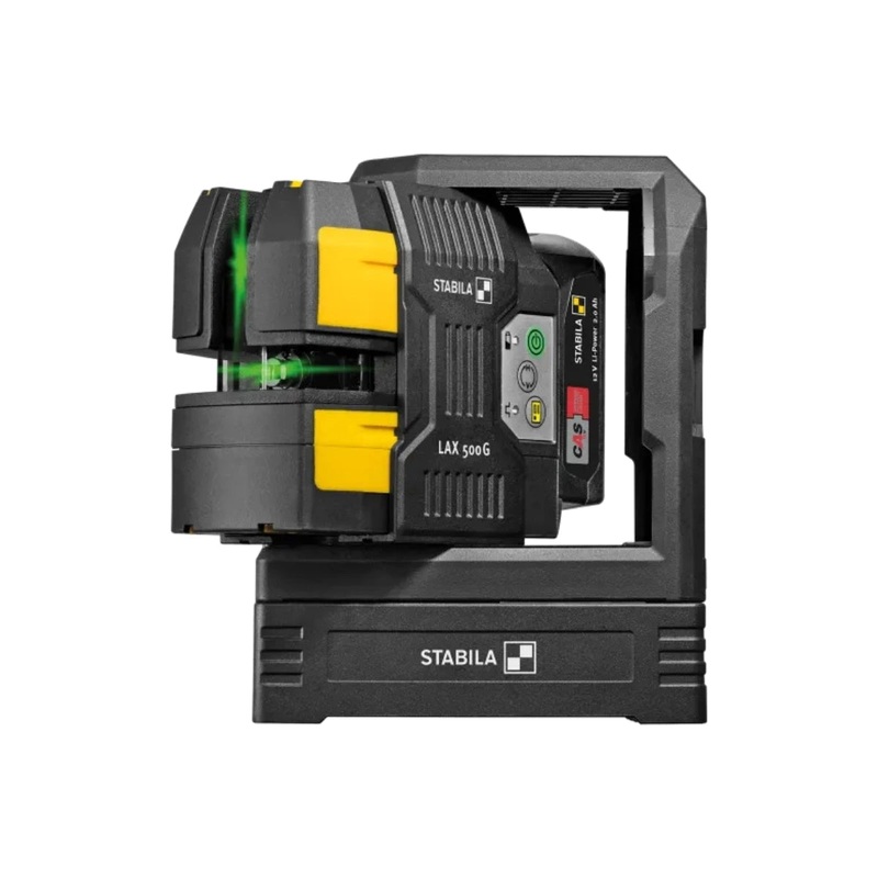 Stabila LAX500G w/ REC230RG Cross-Line & Plumb Laser