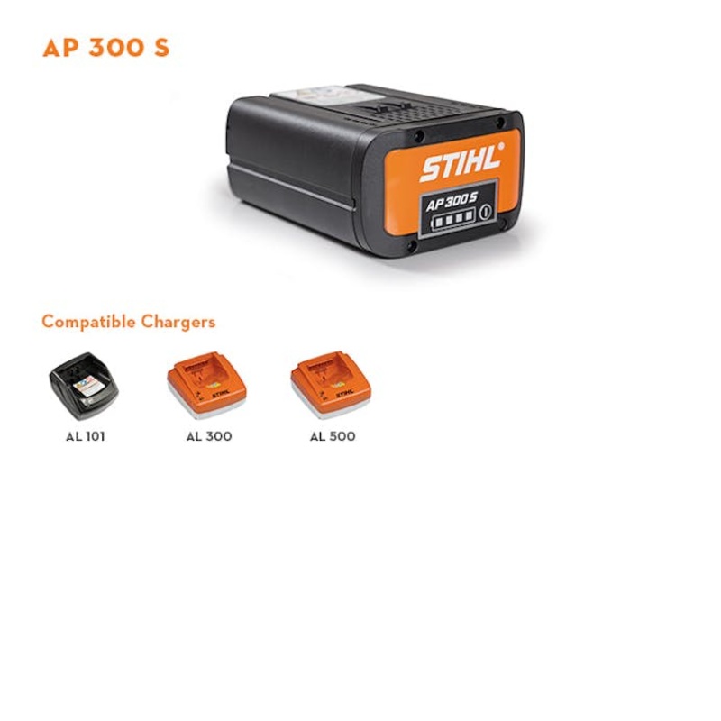 STIHL AP 300 S AP System Battery | 36V LithiumIon Power