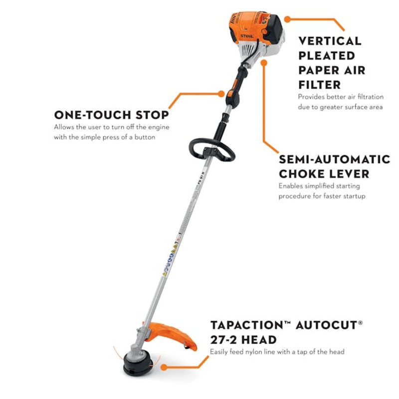 STIHL FS 91 R Gas String Trimmer | 28.4cc STIHL Engine