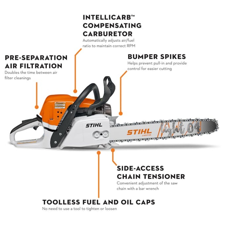 STIHL MS 391 25in Chainsaw | 64.1cc STIHL Gas Engine