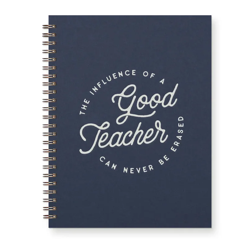 Teacher Influence Journal: Lined Journal – Blue or Vanilla