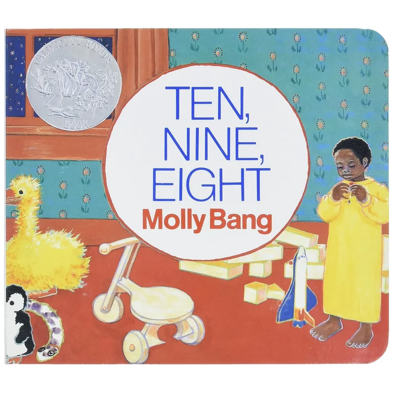Ten, Nine, Eight Board Book by Molly Bang