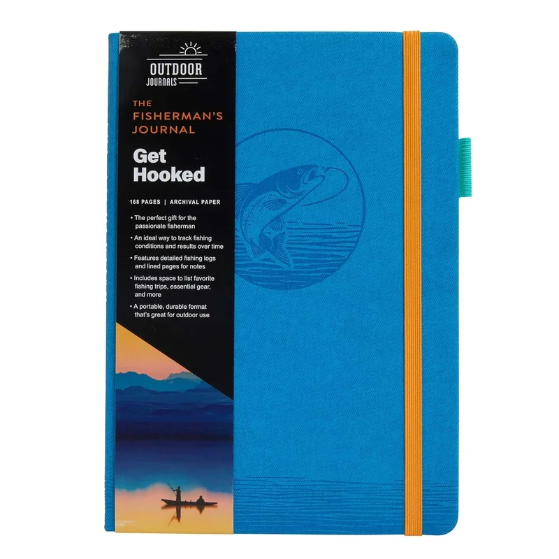 The Fisherman’s Journal: Get Hooked (Outdoor Journals by Weldon Owen)