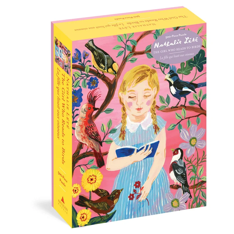 The Girl Who Reads to Birds – a Nathalie Lete 500-Piece Puzzle