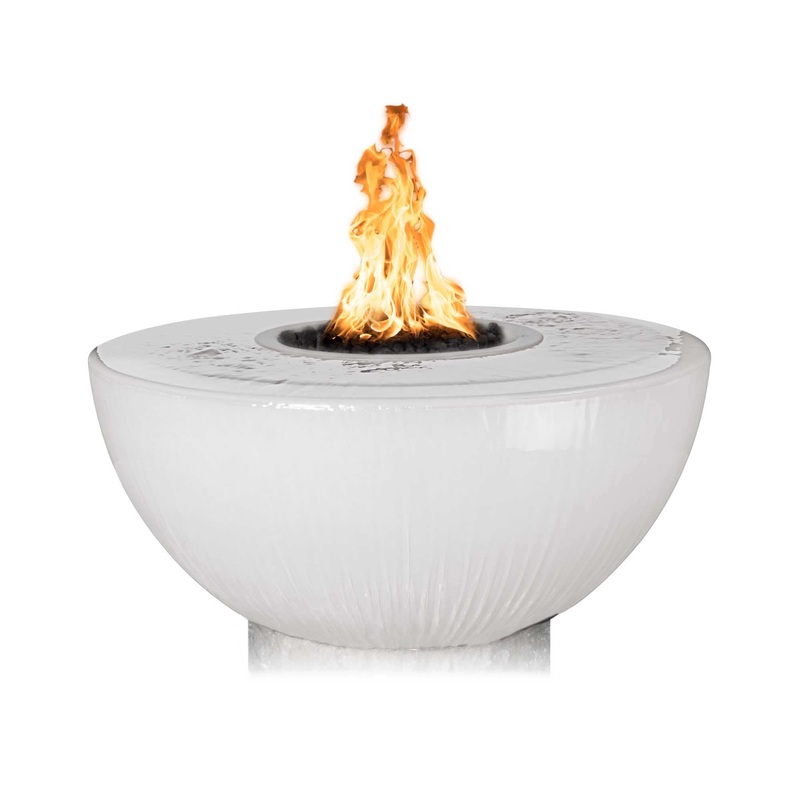 The Outdoor Plus 38 Sedona Fire & Water Bowl 360 Spill Ash