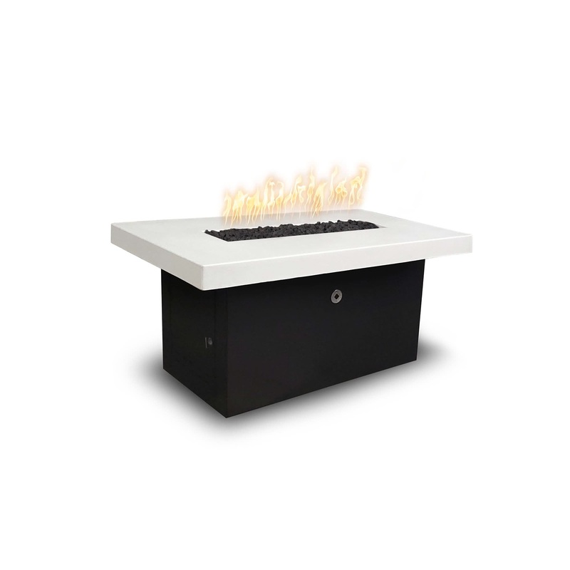 The Outdoor Plus Alberta Fire Pit Black & White Collection