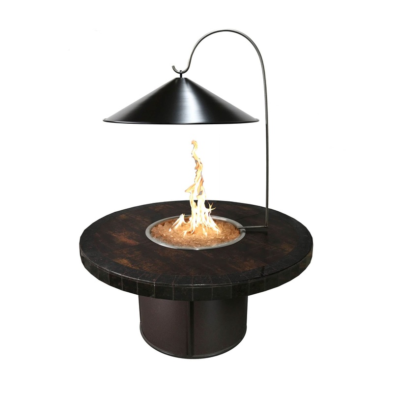 The Outdoor Plus Black Cone Cover and Heat Reflector