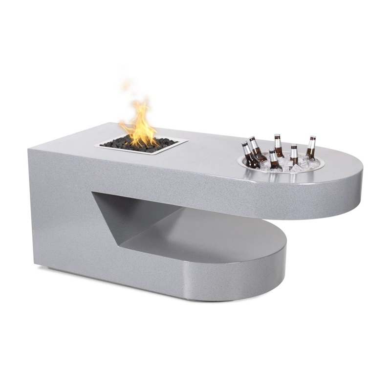 The Outdoor Plus Dana Fire Pit Black