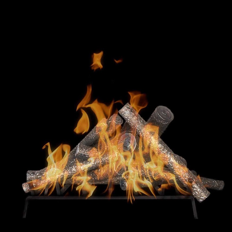 The Outdoor Plus Fireplace Log & Tray Set