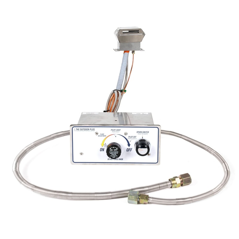 The Outdoor Plus Flame Sense with Spark Ignition