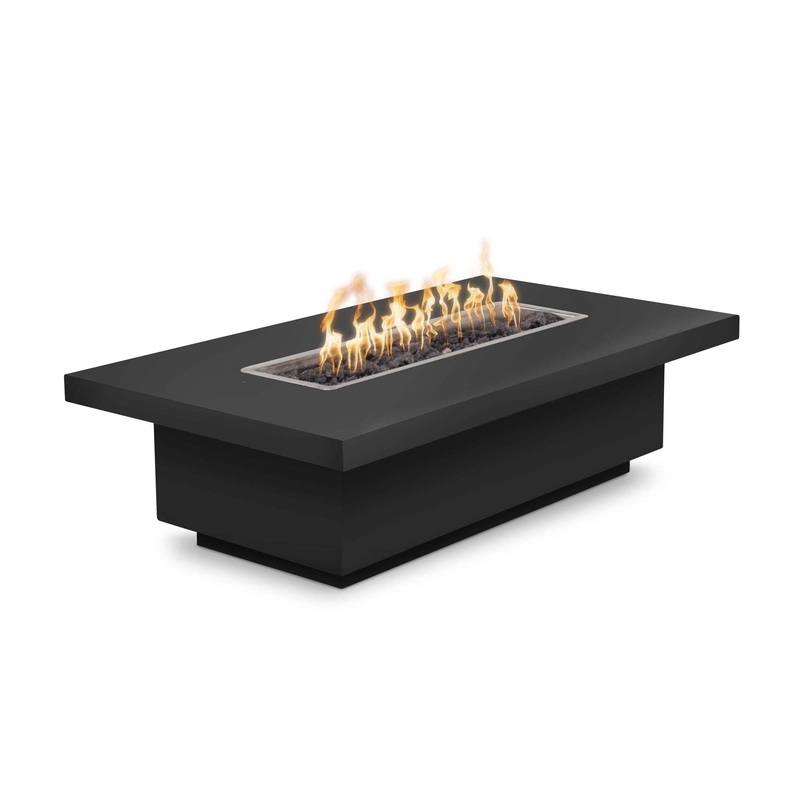 The Outdoor Plus Fremont Fire Pit Powder Coat 15 Tall Black