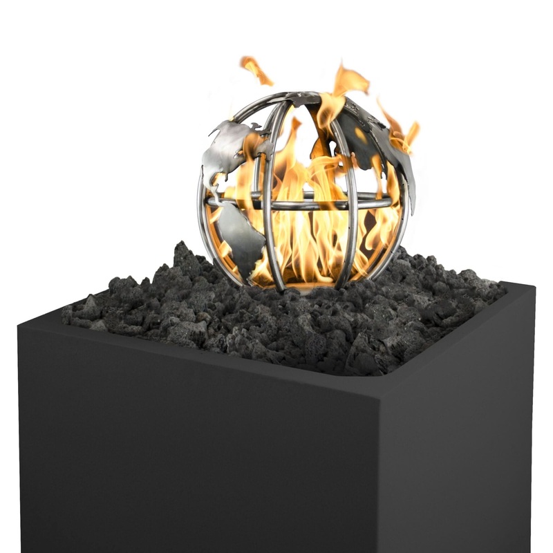 The Outdoor Plus Gas Fire Globe Burner
