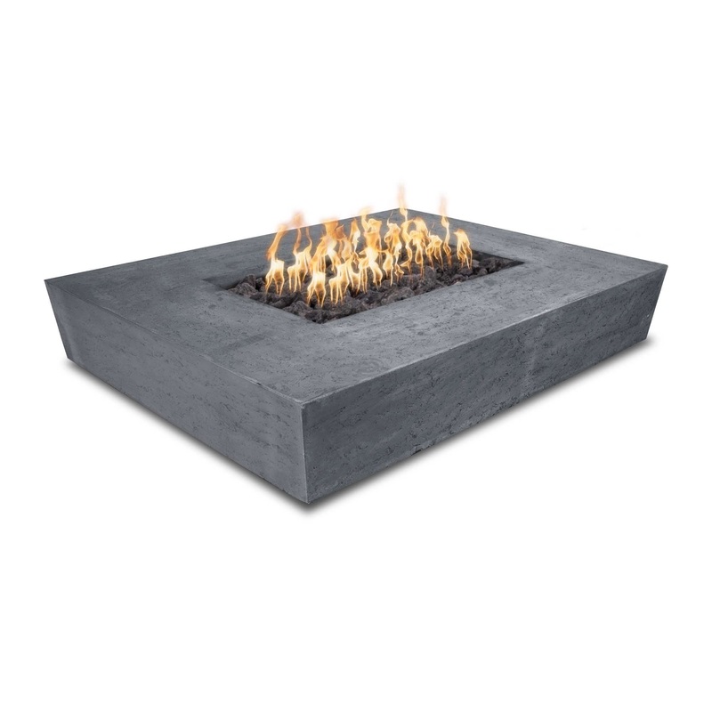 The Outdoor Plus Heik Fire Pit GFRC Concrete Ash