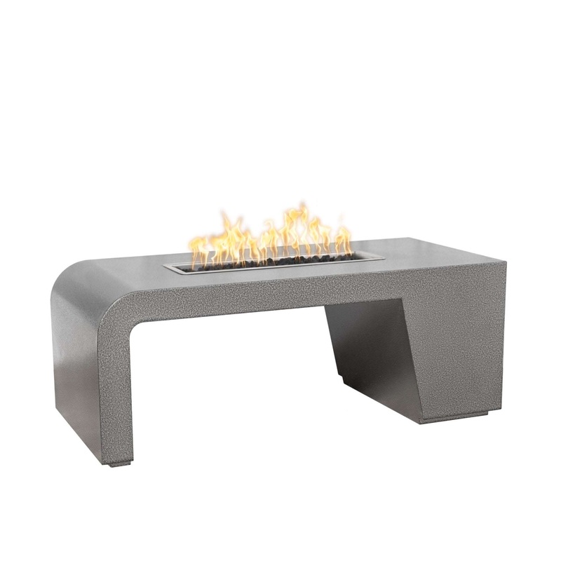 The Outdoor Plus Maywood Powder Coated Fire Pit Black