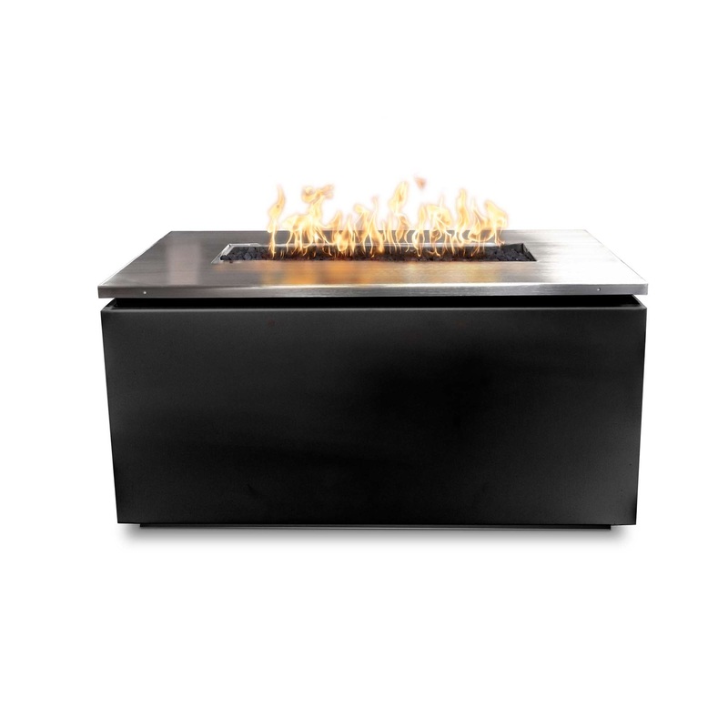 The Outdoor Plus Merona Fire Table Black