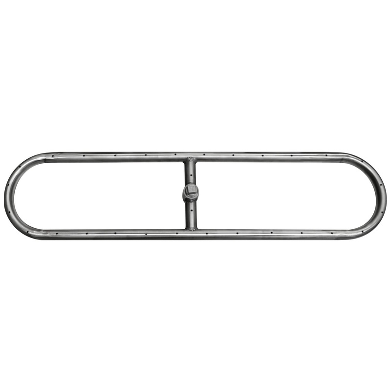 The Outdoor Plus Racetrack Steel Burner