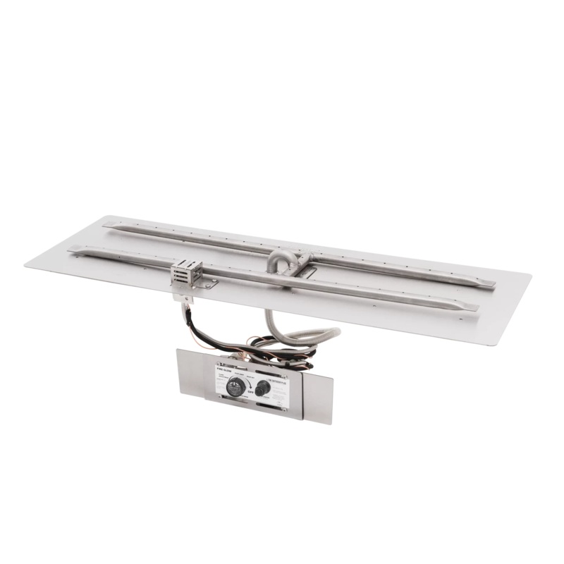 The Outdoor Plus Rectangular Flat Pan & SS H Burner