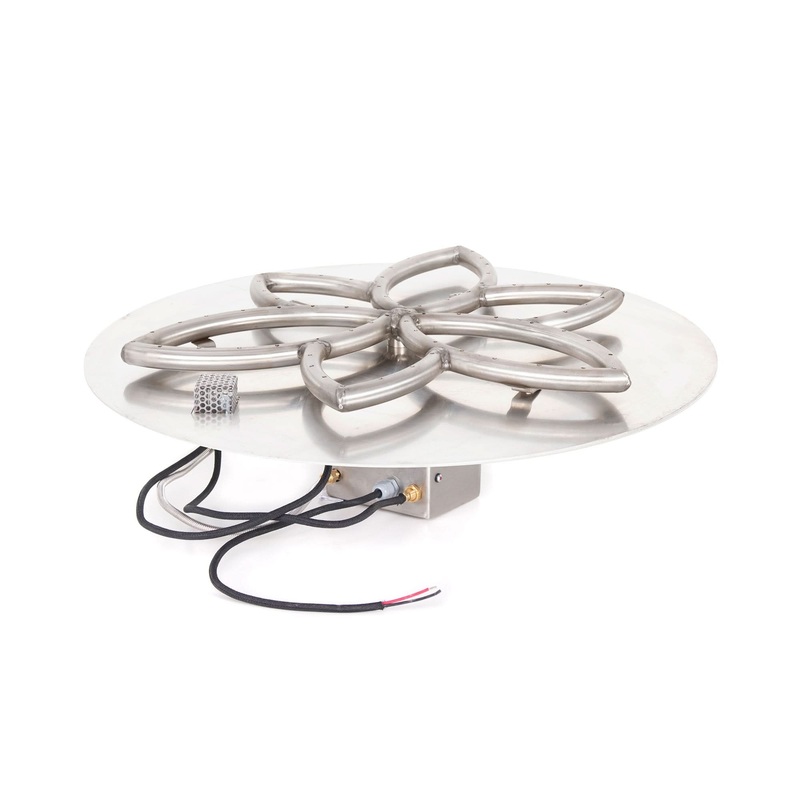 The Outdoor Plus Round Flat Pan & SS Lotus Burner